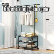 3 LAYERS ATTACHABLE CLOTH RACK
