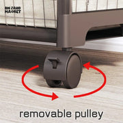 3 LAYERS ATTACHABLE CLOTH RACK