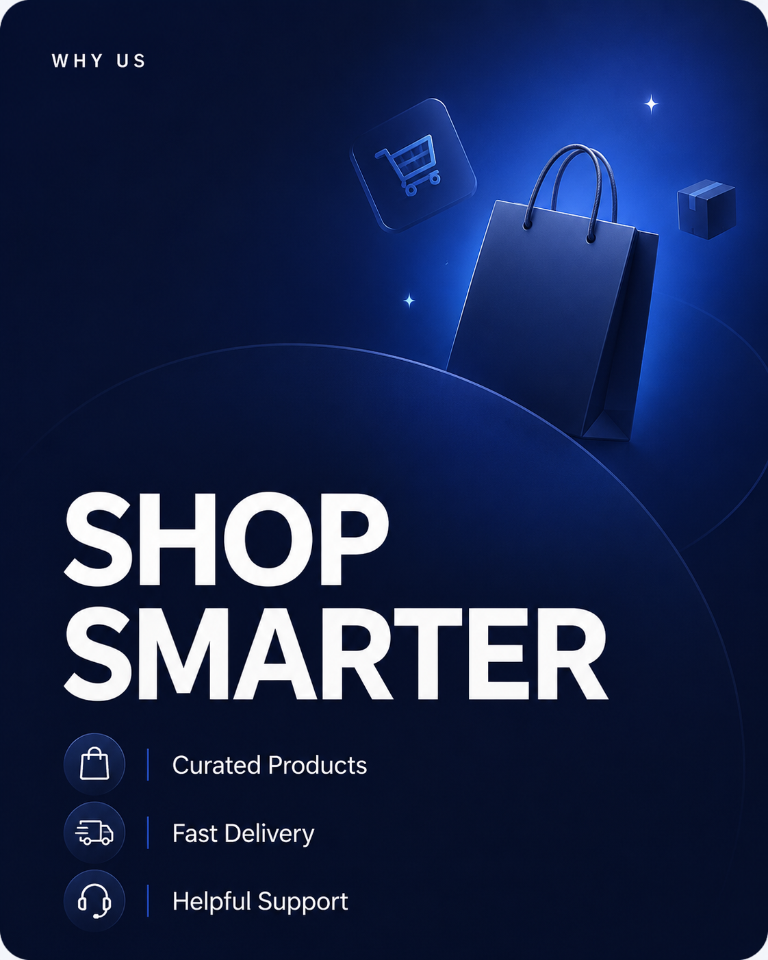 A premium experience from first click to checkout.