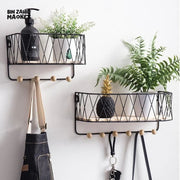 CRISS-CROSS WALL UTILITY SHELF