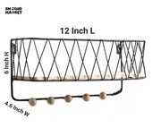 CRISS-CROSS WALL UTILITY SHELF