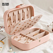 FAUX LEATHER JEWELRY ORGANIZER