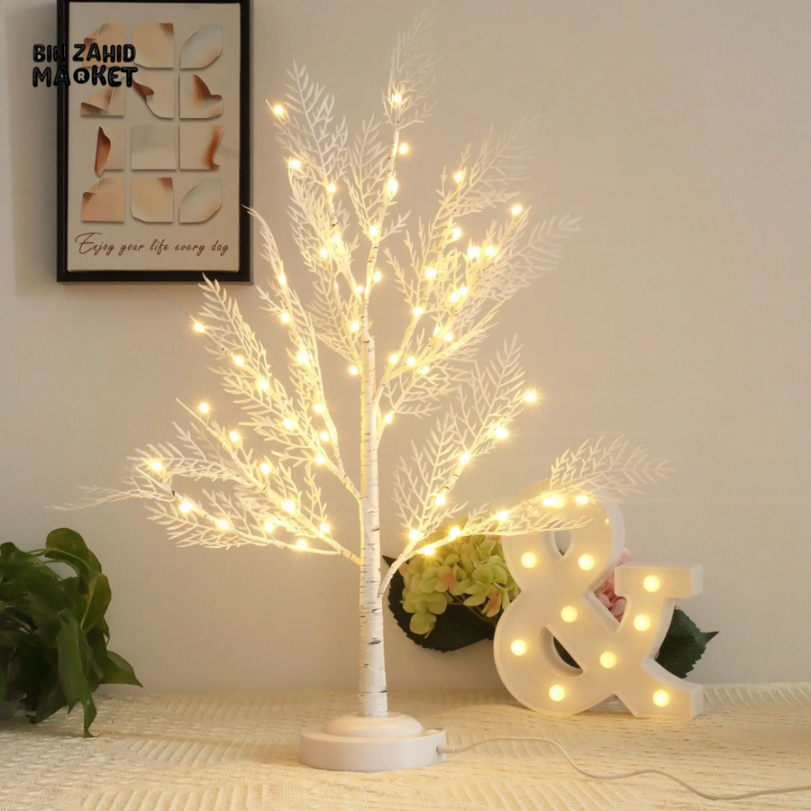 LED FAIRY TREE LIGHT – BIRCH NIGHT LAMP MOOD LIGHT FOR HOME & EVENTS - 22 INCHES
