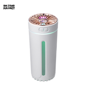 PORTABLE CAR AIR HUMIDIFIER – USB MIST MAKER WITH RGB LED MOOD LIGHT