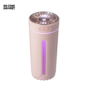 PORTABLE CAR AIR HUMIDIFIER – USB MIST MAKER WITH RGB LED MOOD LIGHT