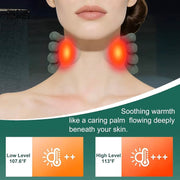 TRAPEZIUS NECK & SHOULDER MASSAGER WITH HEAT – MULTIFUNCTIONAL HOME KNEADING DEVICE